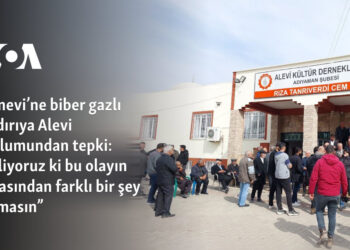 Cemevi’ne biber gazlı saldırıya Alevi toplumundan tepki: “Diliyoruz ki bu olayın arkasından farklı bir şey çıkmasın”