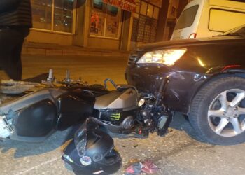 Eskişehir'de Kaza: Motosiklet, Otomobilin Altına Girdi