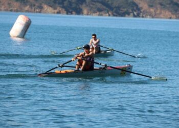 Fethiye'de Uzun Mesafe Deniz Küreği Türkiye Kupası Yarışları Start Verdi