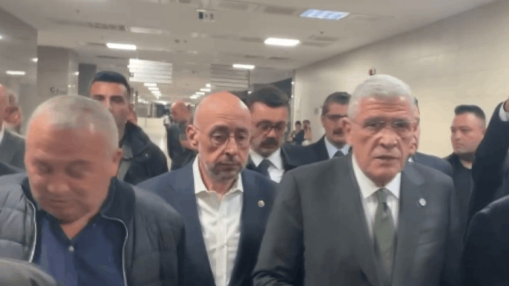 İYİ Parti Lideri Dervişoğlu Çağlayan Adliyesi'nde