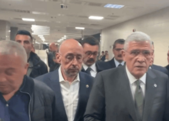 İYİ Parti Lideri Dervişoğlu Çağlayan Adliyesi'nde