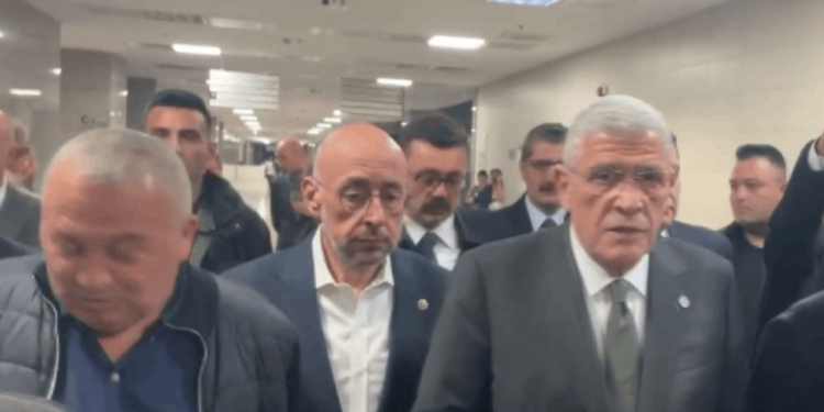 İYİ Parti Lideri Dervişoğlu Çağlayan Adliyesi'nde