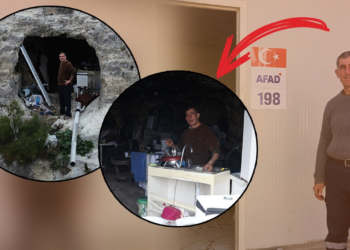 İki Yıldır Mağarada Yaşayan Depremzedeye Huzur Vermeyen Hediye