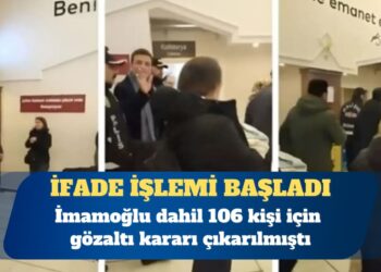 İmamoğlu dahil 87 kişinin ifade işlemi başladı