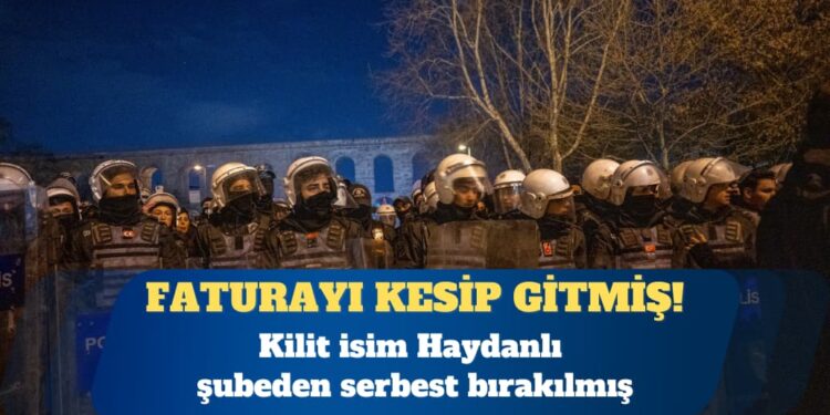 İmamoğlu soruşturmasındaki kilit isim Serdar Haydanlı şubeden serbest bırakılmış