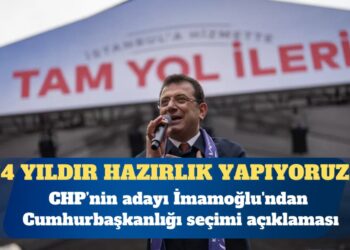 İmamoğlu’ndan Cumhurbaşkanlığı seçimi açıklaması: 4 yıldır hazırlık yapıyoruz