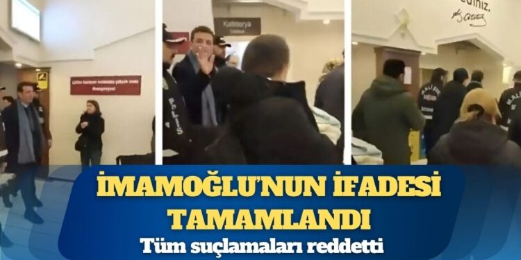 İmamoğlu’nun ifadesi tamamlandı: Tüm suçlamaları reddetti