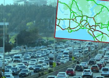 İstanbul'da Yola Çıkan Yandı: Yoğunluk Yüzde 80'e Ulaştı, Trafik Kilit