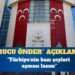 MHP’den “kurucu önder” açıklaması: Türkiye’nin bazı şeyleri aşması lazım