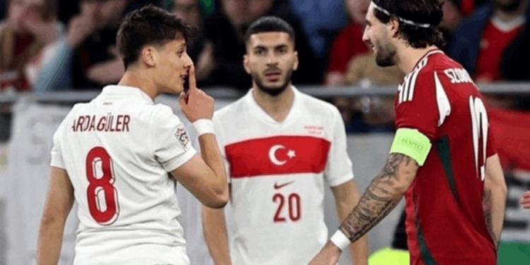 Macar Futbolcudan Arda Güler'e Çirkin Hareket
