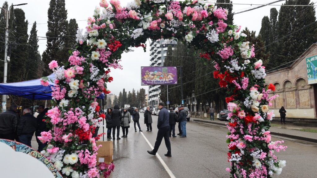 Nevruz Ateşi Gürcistan'da Yandı