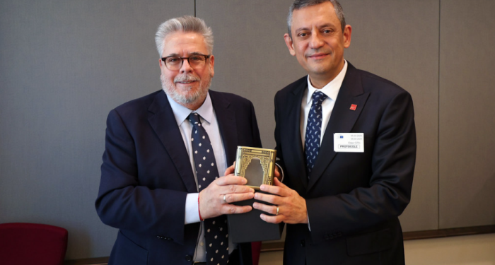 Özgür Özel, Avrupa Parlamentosu’nda konuştu