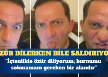 Özür dilerken bile saldırıyor: Burnumu sokmamam gereken bir alandır