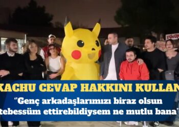 Pikachu cevap hakkını kullandı: Genç arkadaşlarımızı biraz olsun tebessüm ettirebildiysem ne mutlu bana