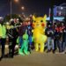 Pikachu'lu İmamoğlu protestosu: Kaçışı olay oldu!