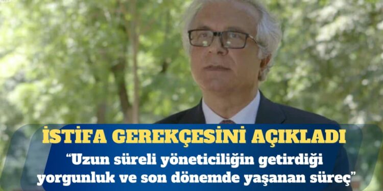 Profesör Köse istifa gerekçesini açıkladı: Son dönemde yaşanan süreç