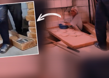 Ramazan'da Pide Tezgahında Skandal Görüntüler! Görenlerin Midesi Bulandı