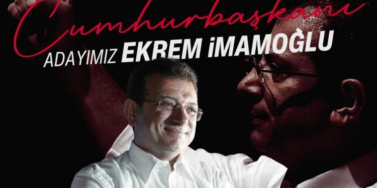 Resmen İlan Edildi, CHP'nin Cumhurbaşkanı Adayı Ekrem İmamoğlu