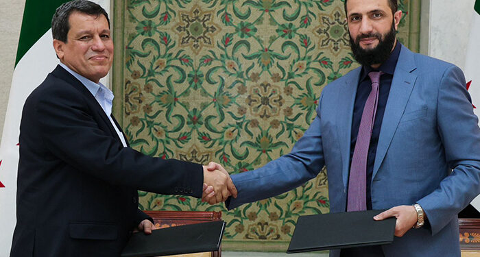 SDG ile Suriye geçici hükümeti uzlaşma sağladı