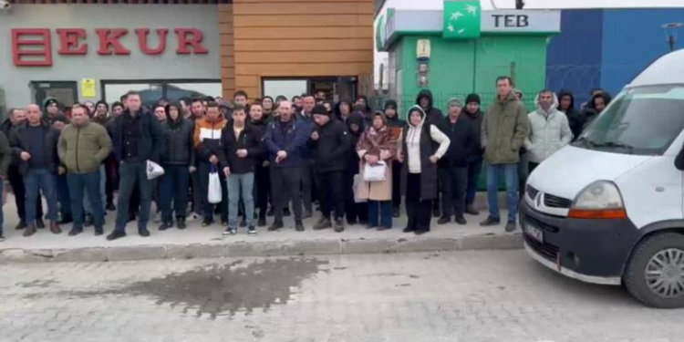 TİS görüşmeleri tıkandı; Ekur Et'te işçiler iş bıraktı!
