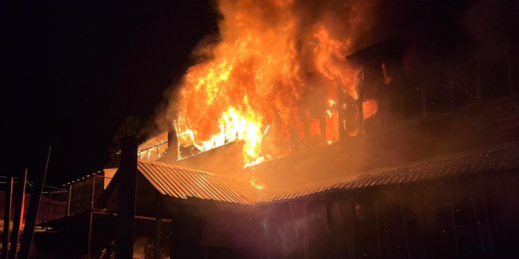 Uludağ'da Otel Yangını! 1 Kişi Hayatını Kaybetti