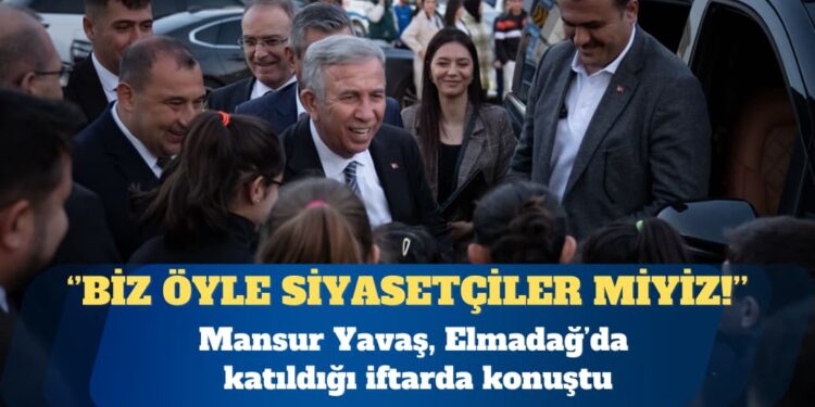 Yavaş: Ekrem başkana siyasi kumpas kurulursa en başta yanında ben olacağım