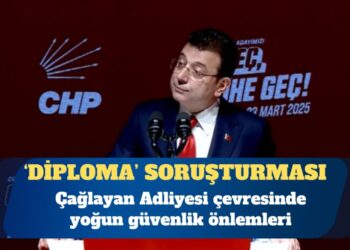 ‘Diploma’ soruşturması: İBB Başkanı Ekrem İmamoğlu ifade veriyor