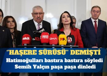 ‘Haşere sürüsü’ mesajı atan MHP’li Semih Yalçın ‘Sayın Öcalan’ ifadesine itiraz etmedi