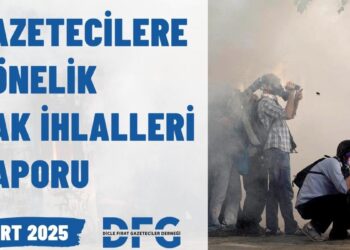 DFG’den Mart ayı raporu: 21 gazeteci gözaltına alındı, 8’i tutuklandı