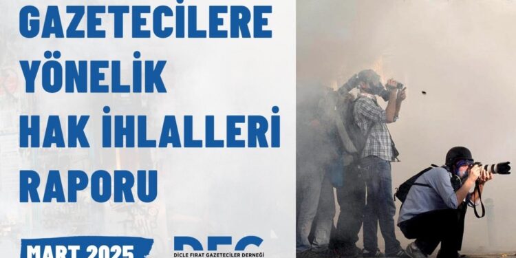DFG’den Mart ayı raporu: 21 gazeteci gözaltına alındı, 8’i tutuklandı