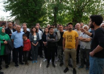 GES tehdidi altındaki mahalleye ziyaret