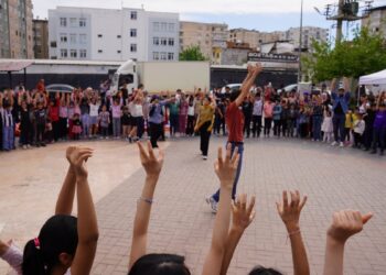 ‘Çocuk Bahar Şenliği’ne yoğun ilgi