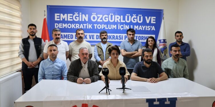 Amed’de 1 Mayıs’ın adresi İstasyon Meydanı