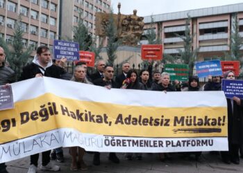 Mülakat mağduru öğretmenler eylemde: Mağduriyete son verin