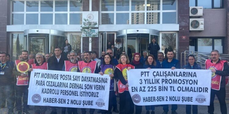 PTT çalışanları acil personel alımının yapılmasını istedi