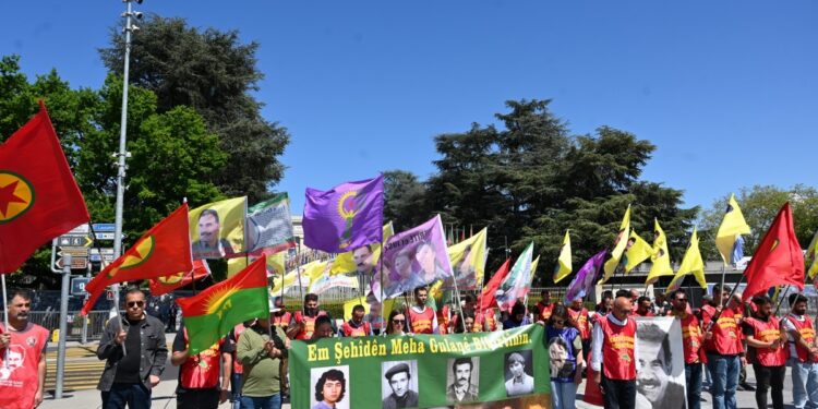 Cenevre eylemi 52’nci ayında: 26 Nisan ‘Kürt Ulusal Günü’ ilan edilsin