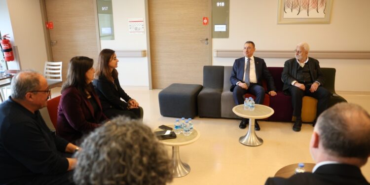 Önder’i ziyaret eden Fuat Oktay: Beraber ilerlemeliyiz