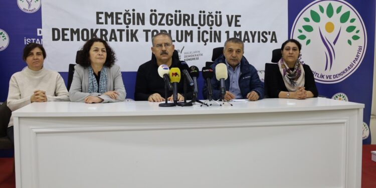 HDK ve DEM Parti’den 1 Mayıs deklarasyonu: Kadıköy’de olacağız