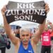 İstanbul Maratonu’nda KHK eylemi