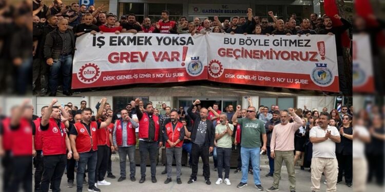 İzmir’de 2 belediyede iş bırakma eylemi