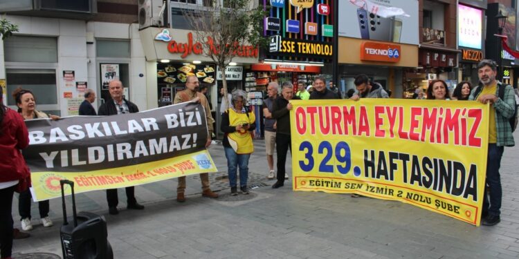 KHK eyleminin 329’uncu haftasında gözaltılara tepki