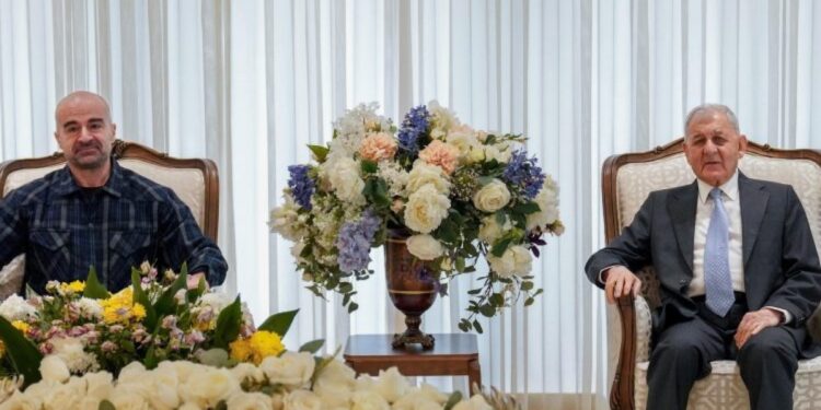 Irak Cumhurbaşkanı Reşid, Bafil Talabani ile görüştü