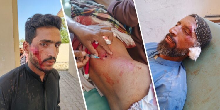 Pakistan’da Beluc eylemcilere saldırı