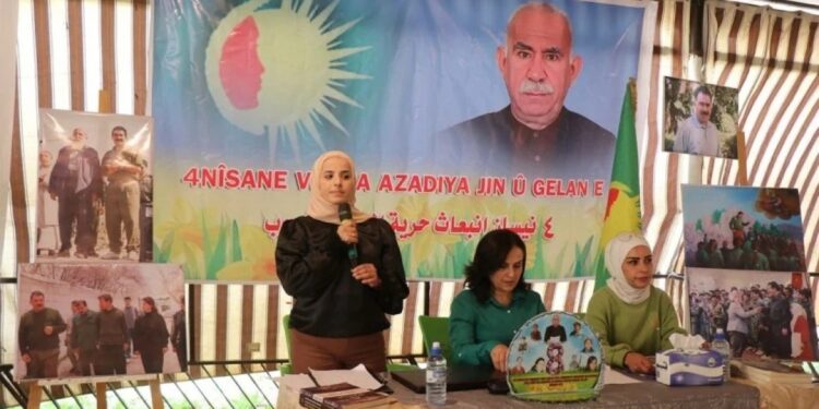 Halep’te kadınlardan 4 Nisan paneli