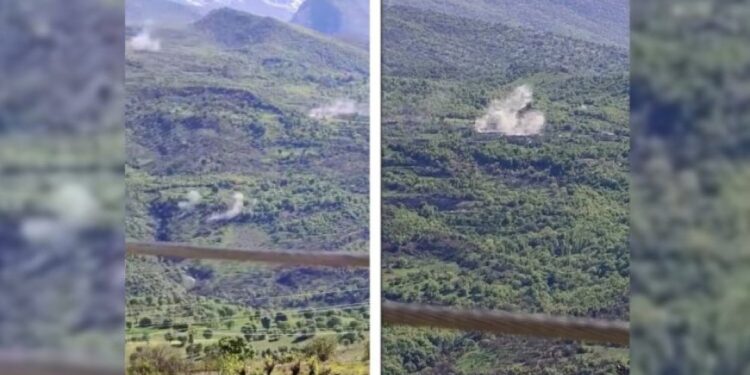 Amêdiyê 27 kez bombalandı