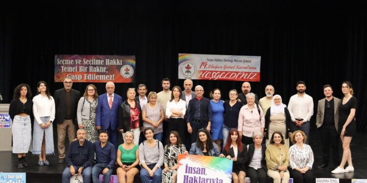 İHD Mersin yeni yönetimini belirledi