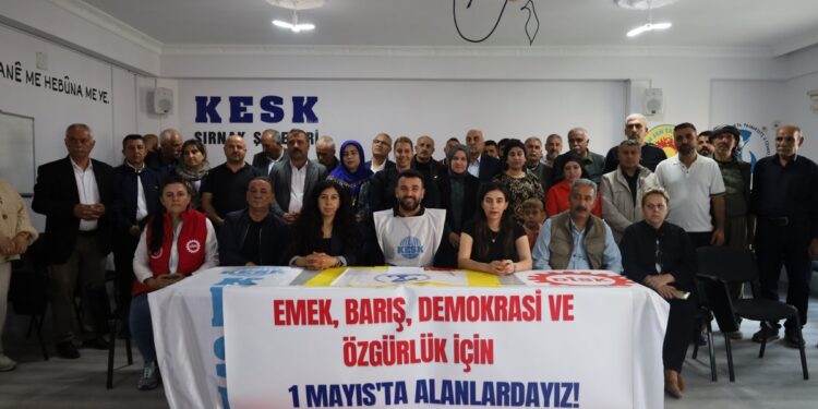 Şirnex’te 1 Mayıs startı verildi