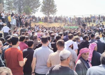 Riha’da göçükte yaşamını yitiren 3 işçi defnedildi