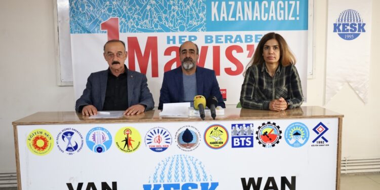 Wan’da 1 Mayıs programı belli oldu