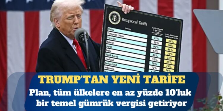 ABD Başkanı Trump yeni gümrük vergilerini açıkladı